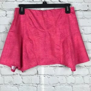 Lucky in Love Tennis Skort Skirt Assymetrical Hem